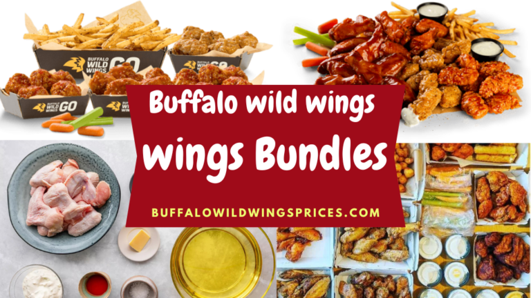 Buffalo Wild Wiings Bundles